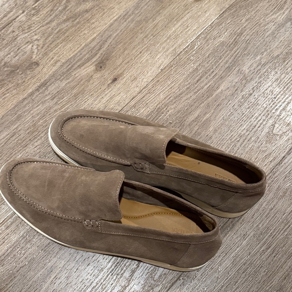 Zara Men's Taupe Slip-On Loafers - Picture 15 of 15